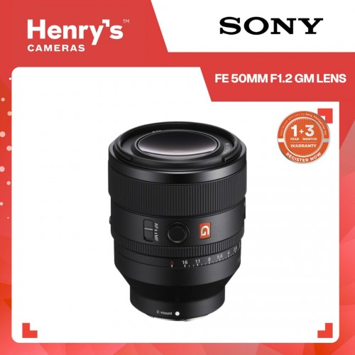 Sony FE 50mm F1.2 GM Lens