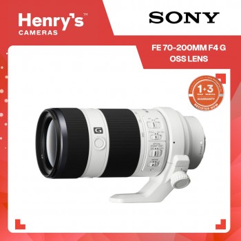 Sony FE 70-200mm F4 G OSS Lens