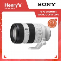 Sony FE 70-200mm F4 Macro G OSS II Lens 