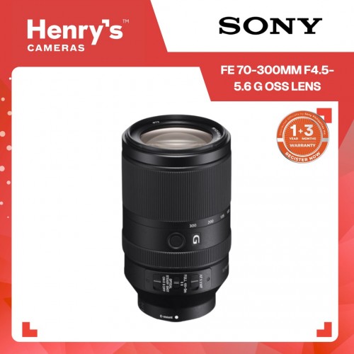 Sony FE 70-300mm F4.5-5.6 G OSS Lens Sony FE 70-300mm F4.5-5.6 G OSS Lens
