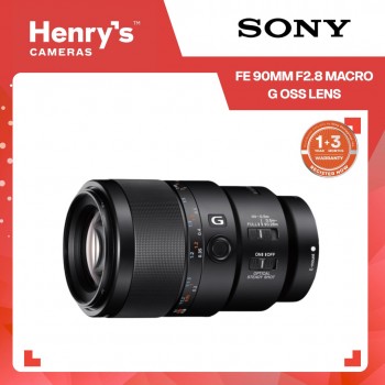 Sony FE 90mm F2.8 Macro G OSS Lens