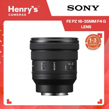 Sony FE PZ 16-35mm F4 G Lens