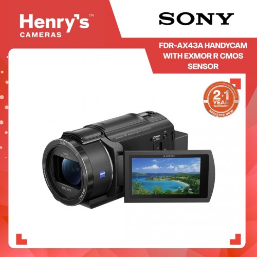 Sony FDR-AX43A Handycam with ExMor R CMOS Sensor