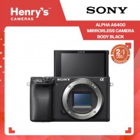 Sony Alpha A6400 Mirrorless Camera Body Black Sony Alpha A6400 Mirrorless Camera Body Black