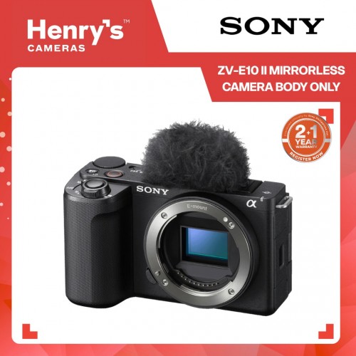 Sony ZV-E10 II Mirrorless Camera Body Only