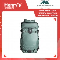 Summit Creative Medium Roll Top Camera Backpack Tenzing 40L - Green