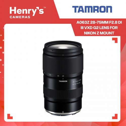 Tamron A063Z 28-75mm f2.8 Di III VXD G2 Lens for Nikon Z Mount