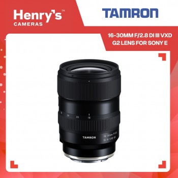 Tamron 16-30mm f/2.8 Di III VXD G2 Lens for Sony E Tamron 16-30mm f/2.8 Di III VXD G2 Lens for Sony E