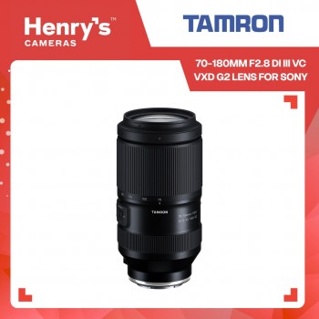 Tamron 70-180mm F2.8 Di III VC VXD G2 Lens For Sony Tamron 70-180mm F2.8 Di III VC VXD G2 Lens For Sony