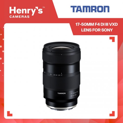 Tamron 17-50mm F4 Di III VXD Lens for Sony