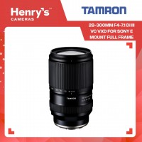 Tamron 28-300mm F4-7.1 Di III VC VXD for Sony E Mount Full Frame Tamron 28-300mm F4-7.1 Di III VC VXD for Sony E Mount Full Frame