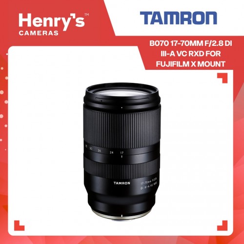 Tamron B070 17-70mm F/2.8 Di III-A VC RXD for Fujifilm X Mount
