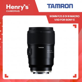 Tamron 90mm F/2.8 Di III MACRO VXD for Sony E Tamron 90mm F/2.8 Di III MACRO VXD for Sony E