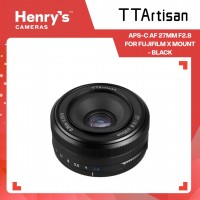 TTArtisan APS-C AF 27mm F2.8 for Fujifilm X Mount - Black