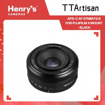 TTArtisan APS-C AF 27mm F2.8 for Fujifilm X Mount - Black TTArtisan APS-C AF 27mm F2.8 for Fujifilm X Mount - Black