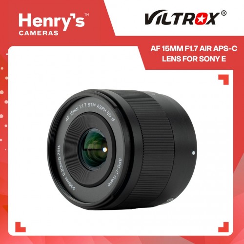 Viltrox AF 15mm F1.7 Air APS-C Lens for Sony E Viltrox AF 15mm F1.7 Air APS-C Lens for Sony E
