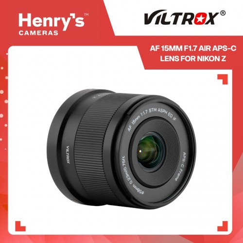 Viltrox AF 15mm F1.7 Air APS-C Lens for Nikon Z Viltrox AF 15mm F1.7 Air APS-C Lens for Nikon Z