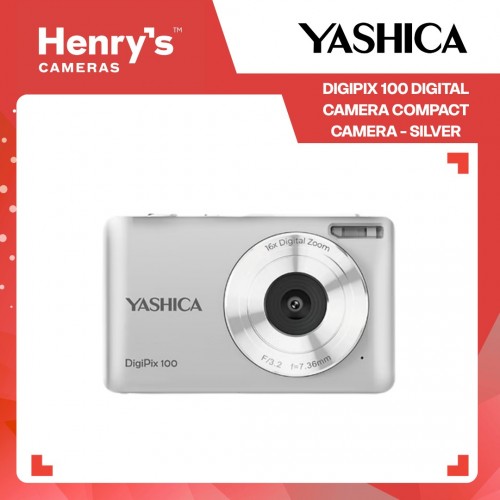 Yashica Digipix 100 Digital Camera Compact Camera - Silver