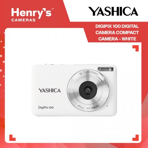 Yashica Digipix 100 Digital Camera Compact Camera - White
