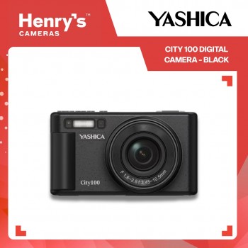 Yashica City 100 Digital Camera - Black Yashica City 100 Digital Camera - Black