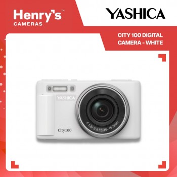 Yashica City 100 Digital Camera - White Yashica City 100 Digital Camera - White