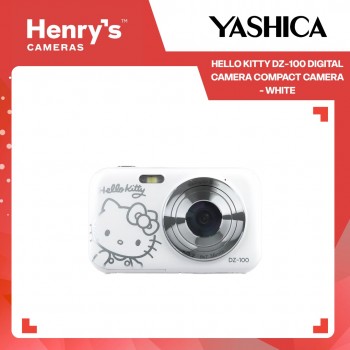 Yashica x Hello Kitty DZ-100 Digital Camera Compact Camera - White Yashica x Hello Kitty DZ-100 Digital Camera Compact Camera - White