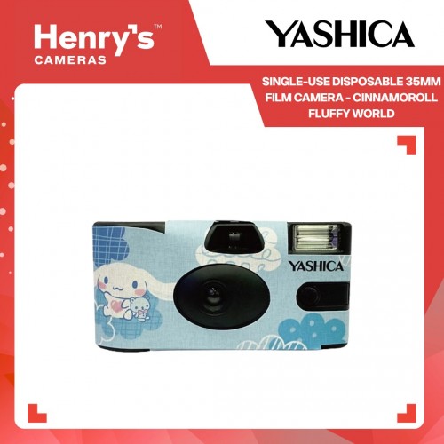 Yashica Single-Use Disposable 35mm Film Camera - Cinnamoroll Fluffy World
