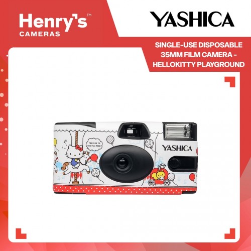 Yashica Single-Use Disposable 35mm Film Camera - HelloKitty Playground Yashica Single-Use Disposable 35mm Film Camera - HelloKitty Playground