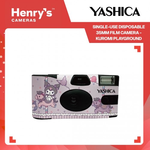 Yashica Single-Use Disposable 35mm Film Camera - Kuromi Playground