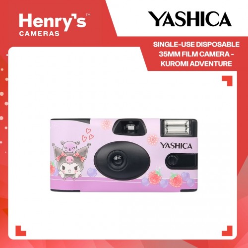 Yashica Single-Use Disposable 35mm Film Camera - Kuromi Adventure