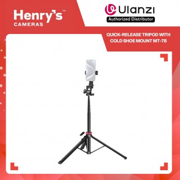 Ulanzi Quick-Release Tripod with Cold Shoe Mount MT-78