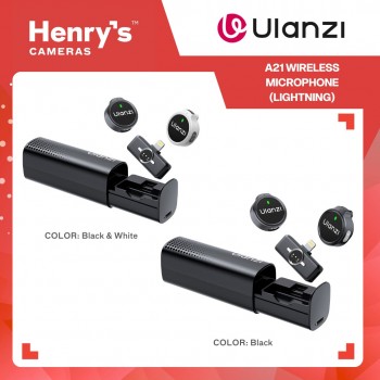 Ulanzi A21 Wireless Microphone (Lightning)
