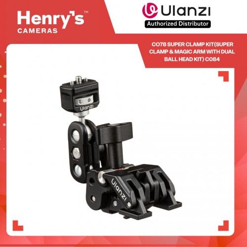 Ulanzi CO78 Super Clamp Kit(Super Clamp & Magic Arm with Dual Ball Head Kit) C084