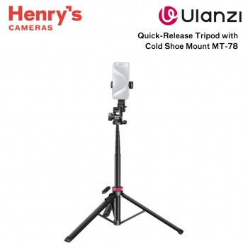 Ulanzi Quick-Release Tripod with Cold Shoe Mount MT-78