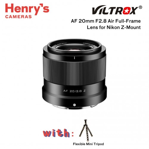 Viltrox AF 20mm F2.8 Air Full-Frame Lens for Nikon Z-Mount
