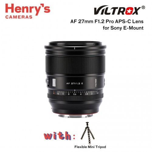 Viltrox AF 27mm F1.2 Pro APS-C Lens for Sony E-Mount Viltrox AF 27mm F1.2 Pro APS-C Lens for Sony E-Mount