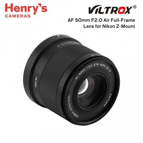 Viltrox AF 50mm F2.0 Air Full-Frame Lens for Nikon Z-Mount Viltrox AF 50mm F2.0 Air Full-Frame Lens for Nikon Z-Mount