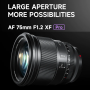 Viltrox AF 75mm F1.2 for X-Mount