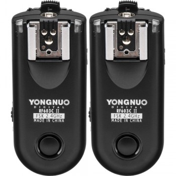 YONGNUO RF603CII C3 WIRELESS FLASH TRIGGER (CANON) YONGNUO RF603CII C3 WIRELESS FLASH TRIGGER (CANON)